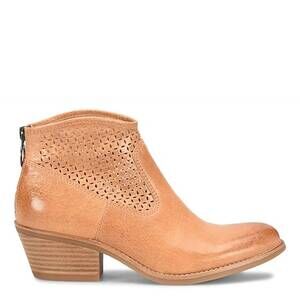 NEW SOFFT women's aisley perf bootie in apricot tan